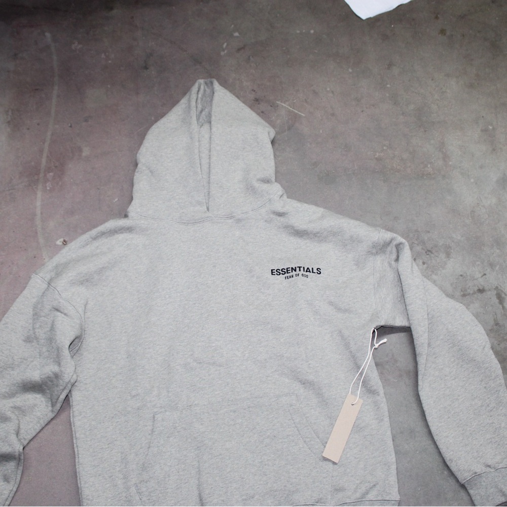 Essentials Gray Sweater Pullover